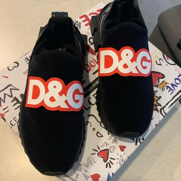 Dolce & Gabbana | Shoes | Dolce Gabbana Logo Slip On